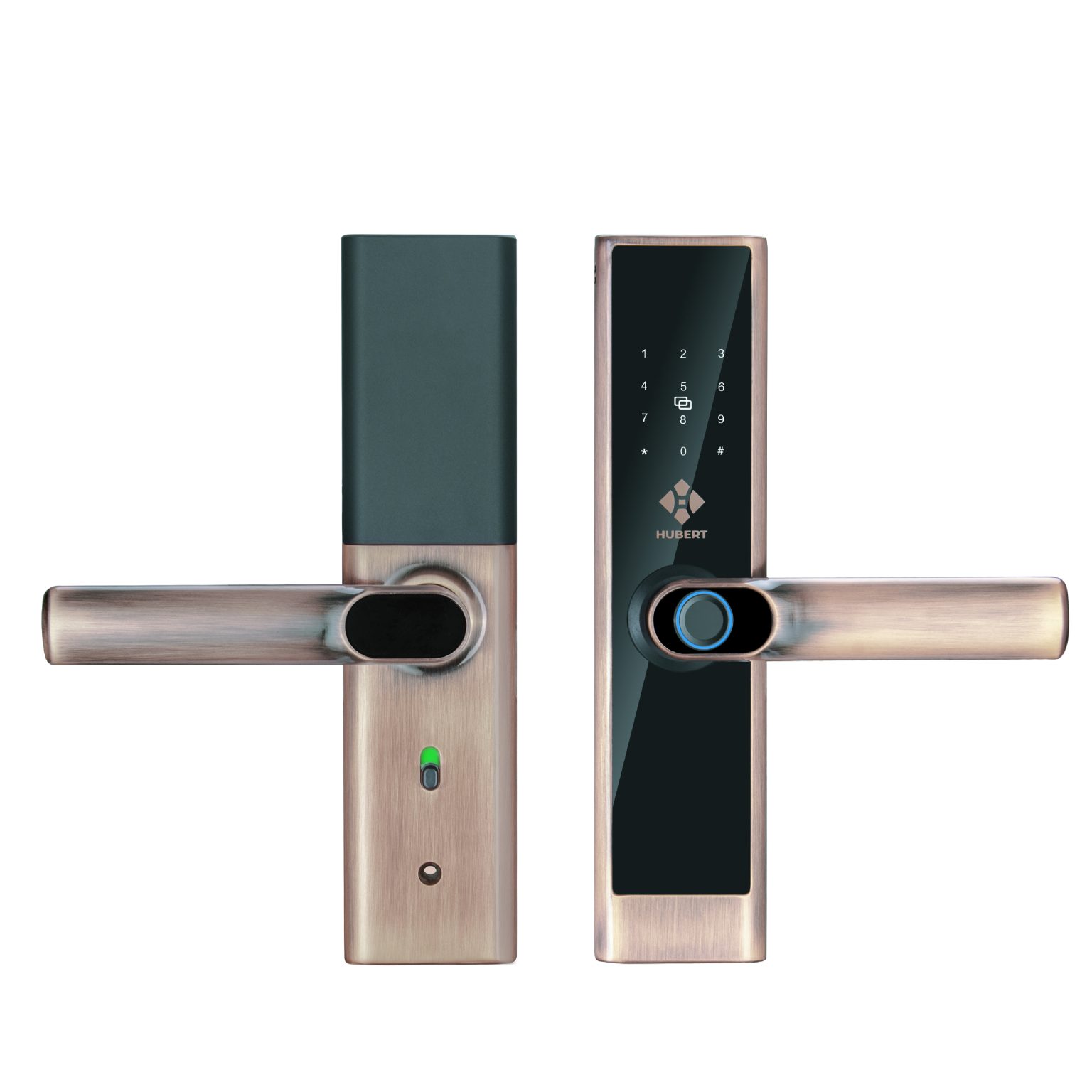 KHÓA ĐIỆN TỬ HUBERT HB CG39 COPPER