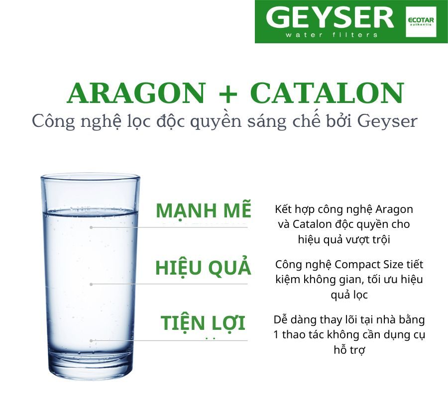 Máy lọc nước Geyser Ecotar 9 Smart