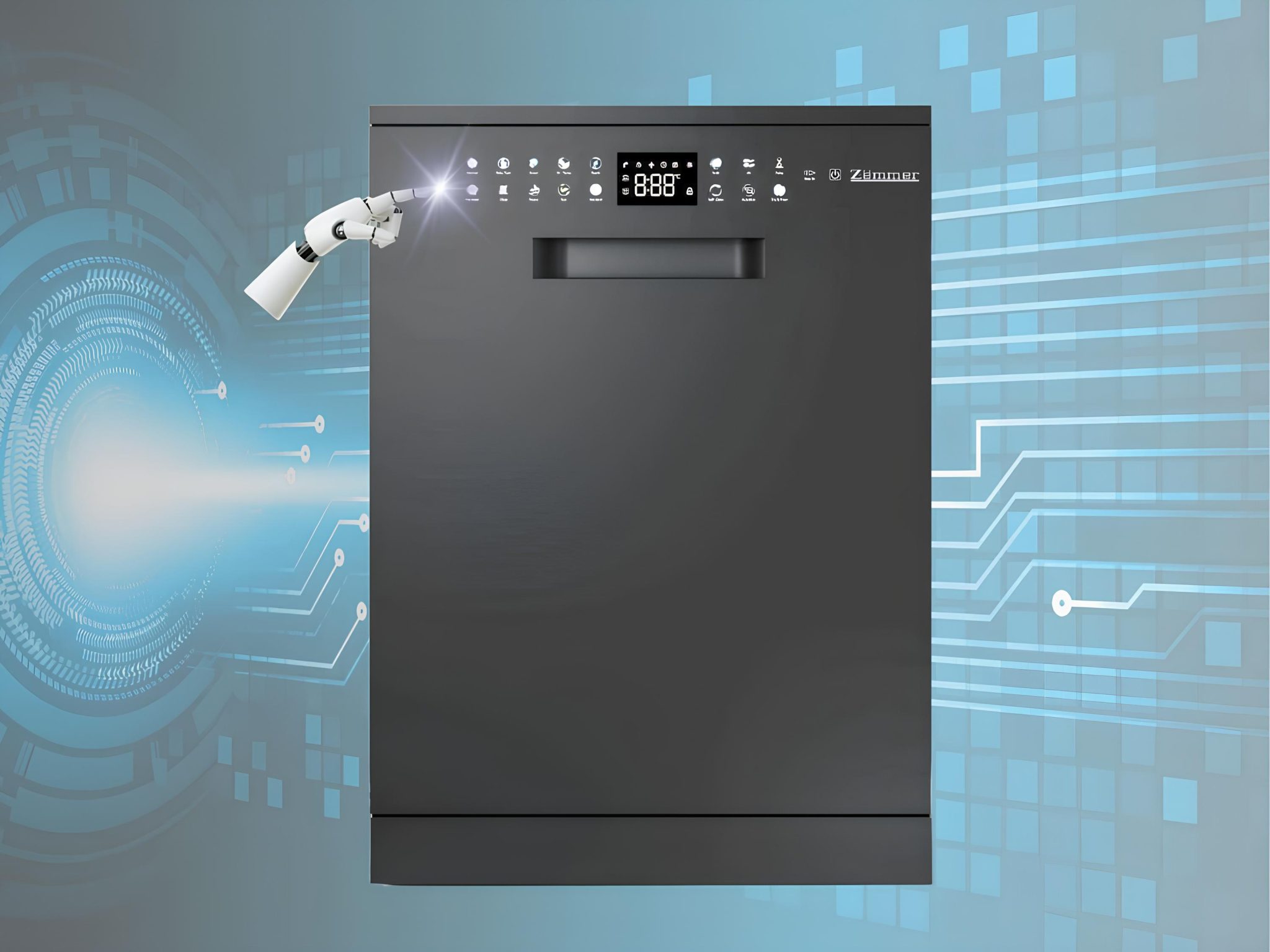 MÁY RỬA BÁT ZEMMER DWZ 950 IA NEW – BLACK