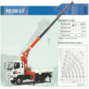 Cẩu tự hành 6.6 tấn KANGLIM KS1256G-II