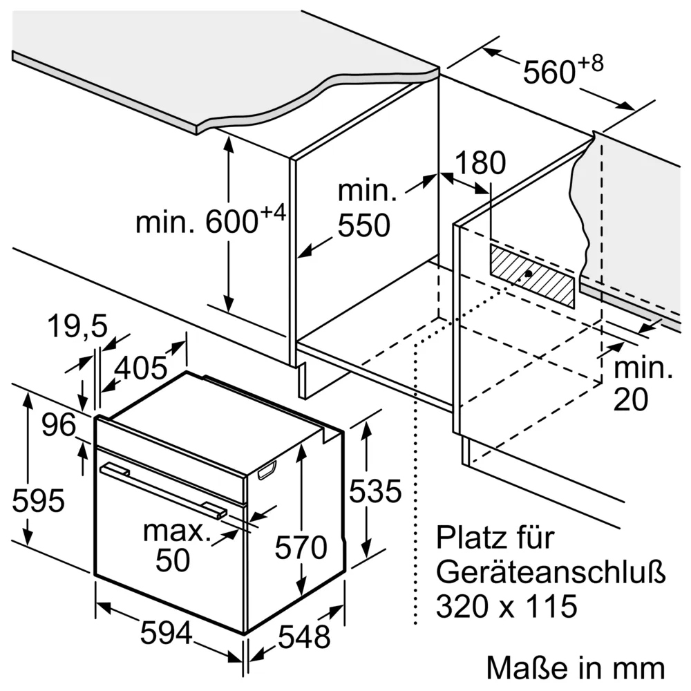 Lò Nướng Bosch HBG4795B7 Series 6 Accent Line