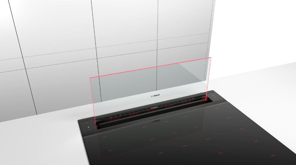 Máy hút mùi âm bàn Bosch DDW88MM66 series 8 Accent Line