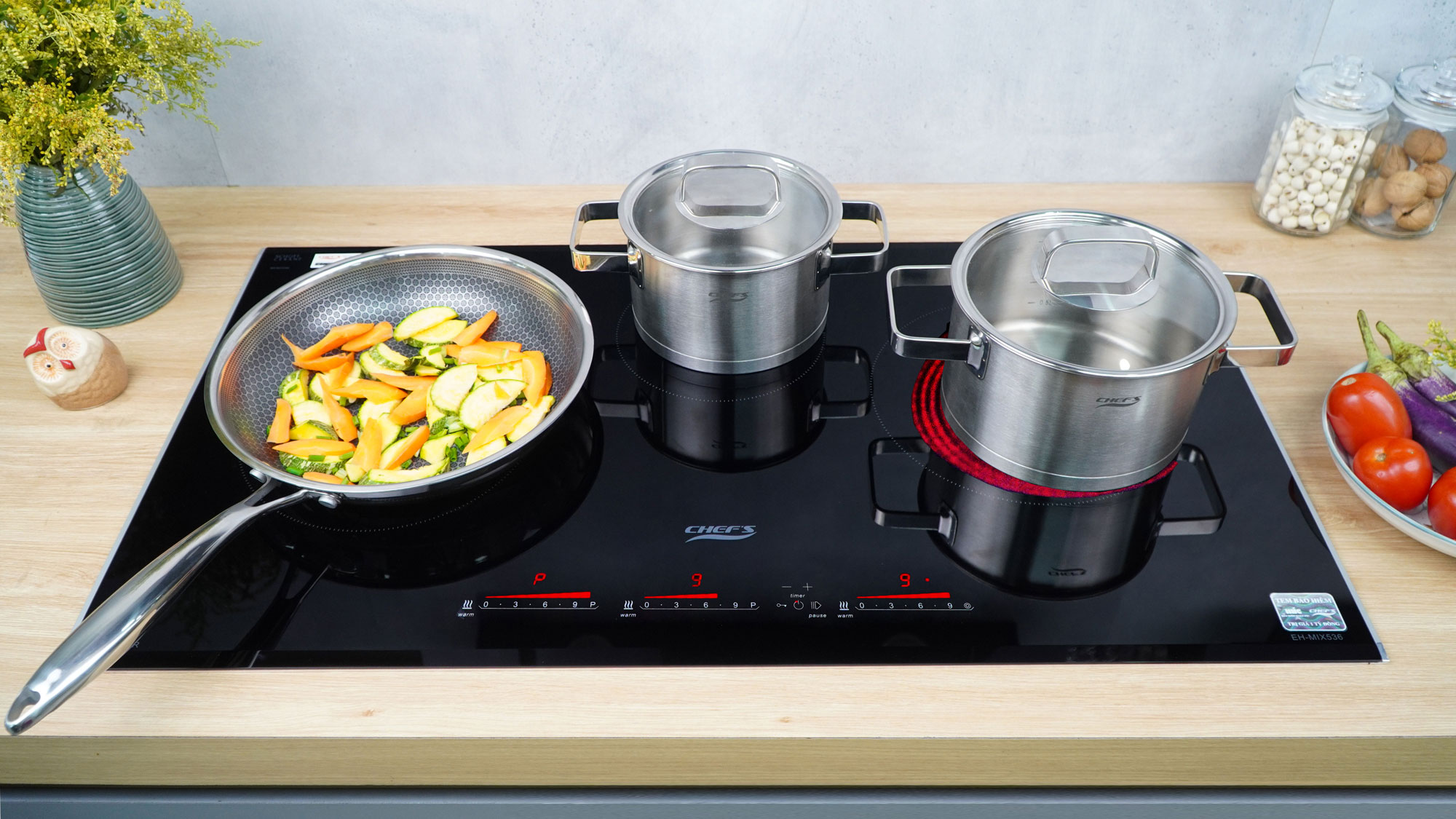 Bếp điện từ Chef’s EH-MIX536