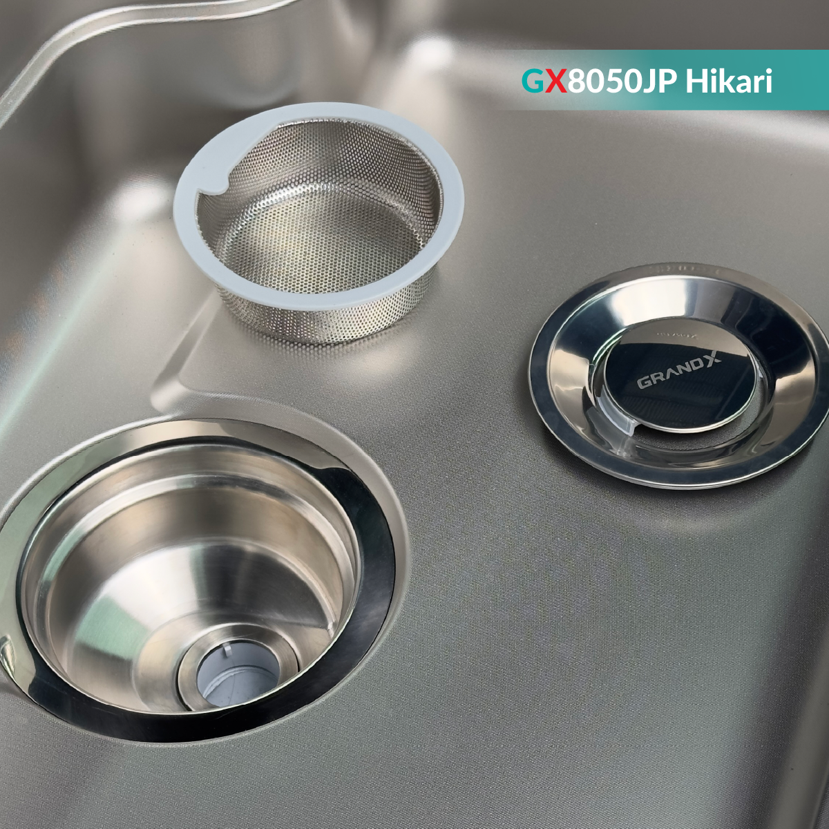 Chậu Rửa Bát GrandX GX8050JP Hikari