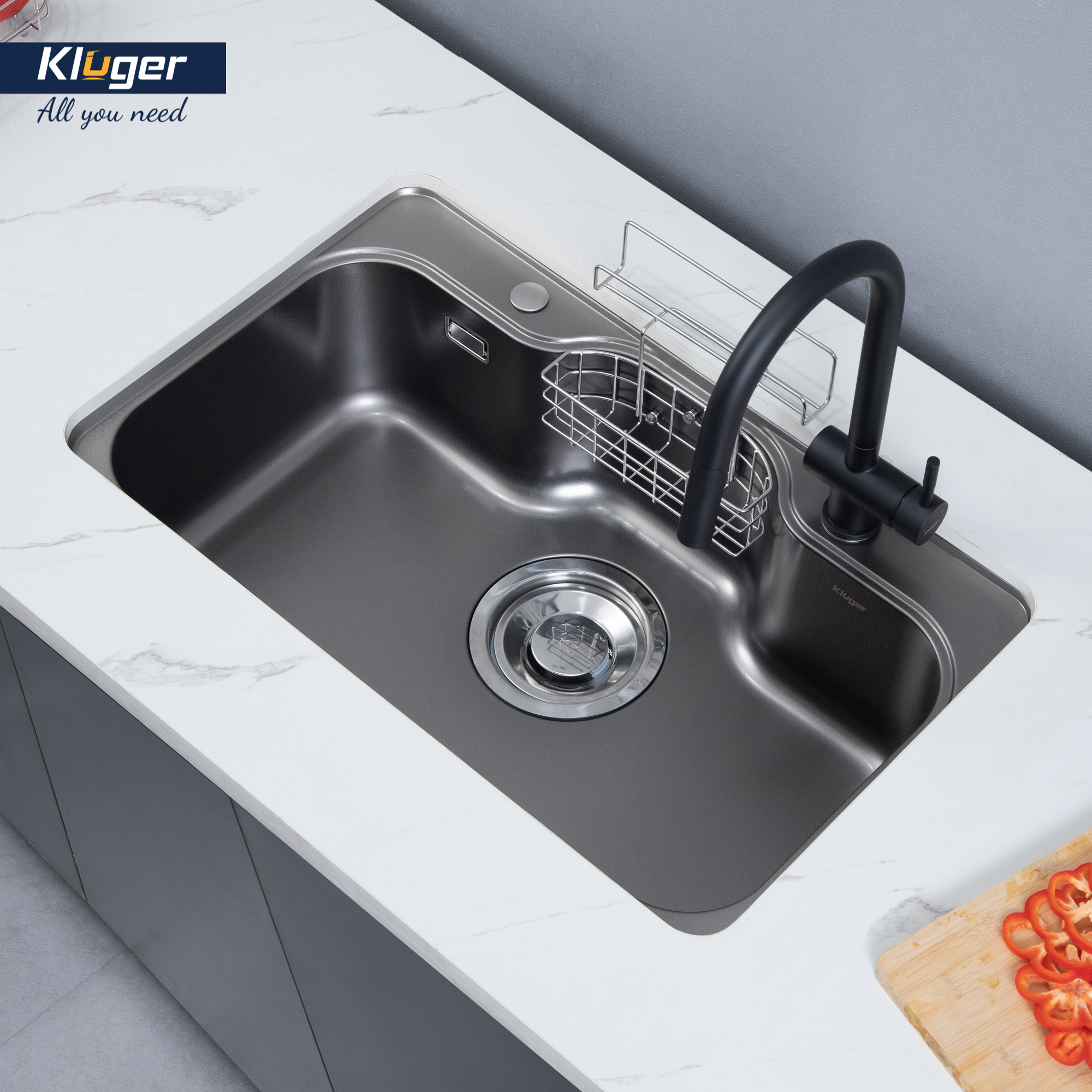 Chậu rửa bát Kluger KT8050FB Basic
