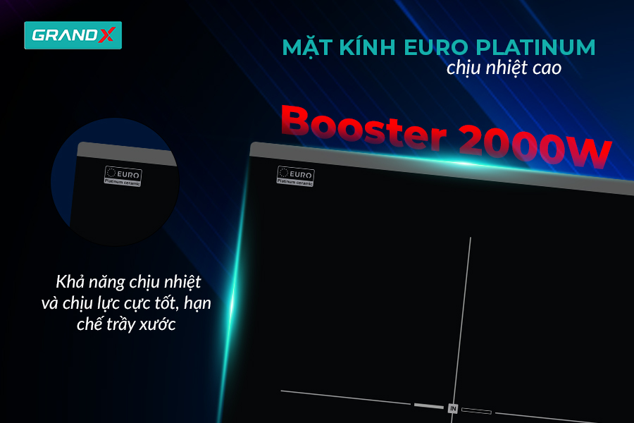 Bếp từ đơn GrandX GX IH188