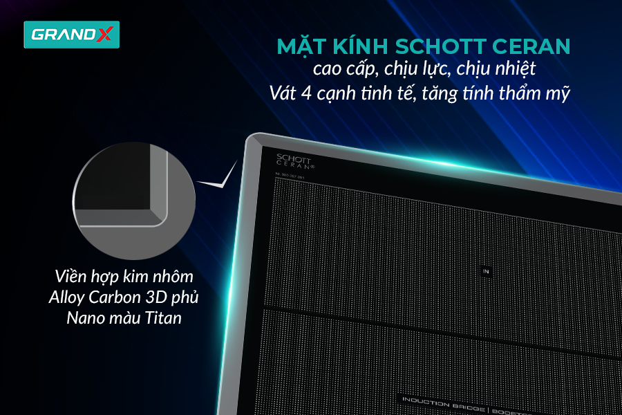 Bếp Từ GrandX GX IH998G