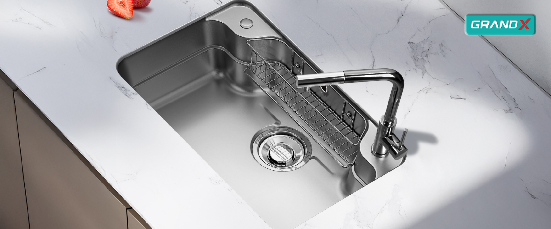 Chậu Rửa Bát GrandX GX8050JP Hikari