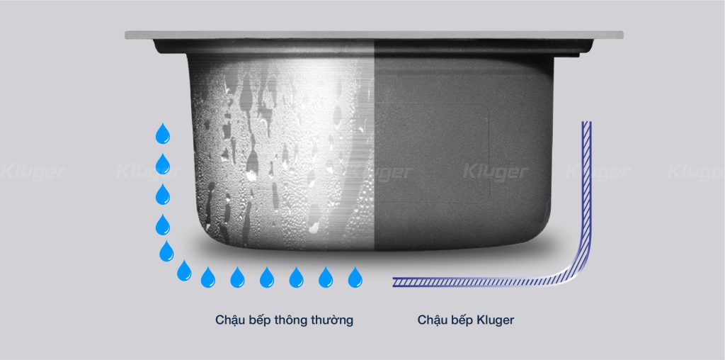 Chậu rửa bát Kluger KT8050FS S80 Plus