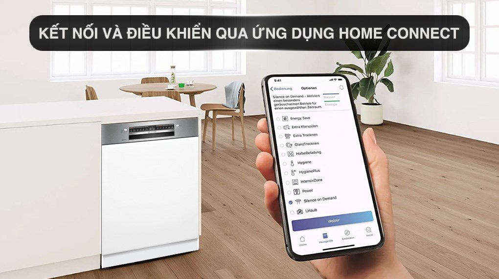 Máy rửa bát Bosch SMI4EVS08E