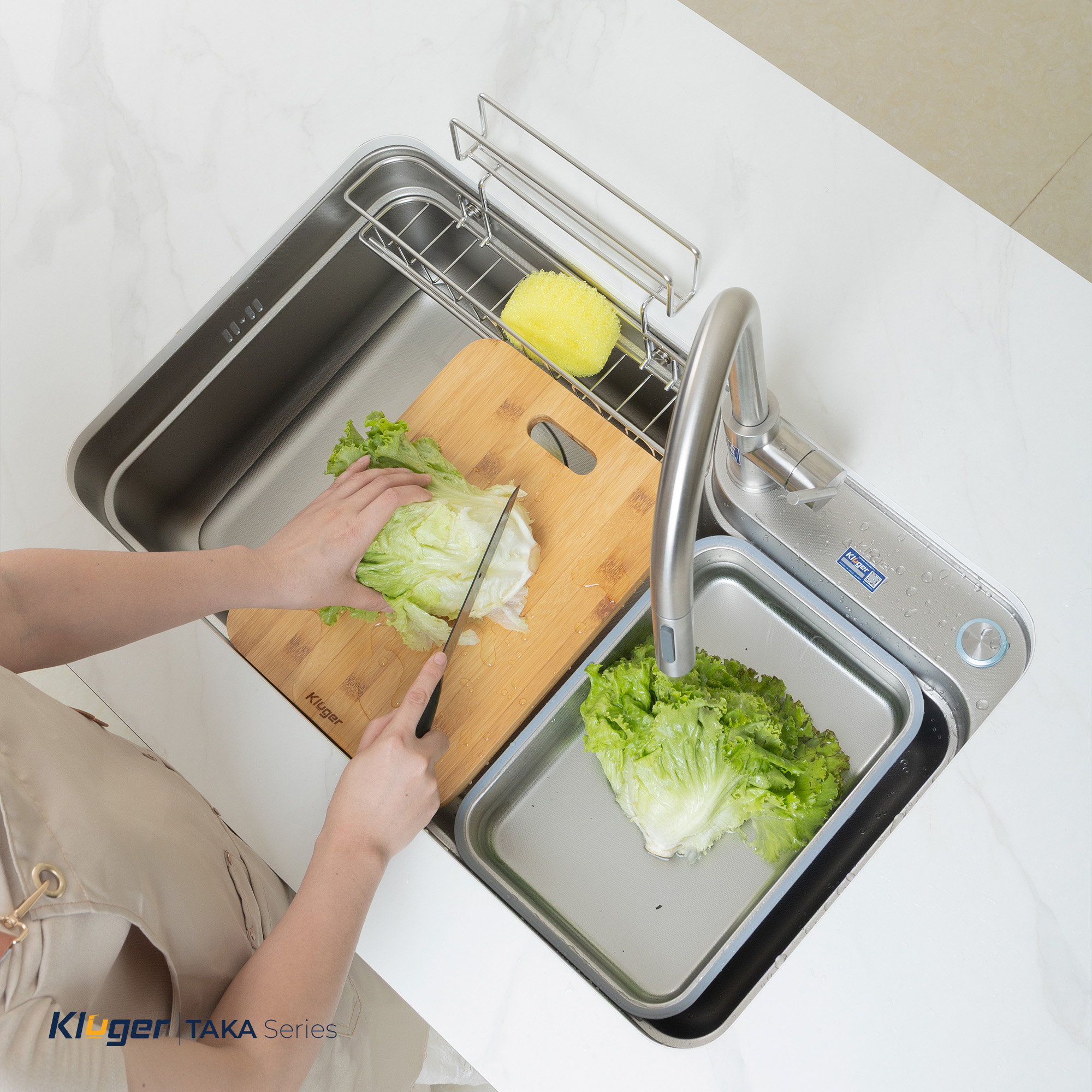 Chậu rửa bát Kluger KF7848FS-DO Plus